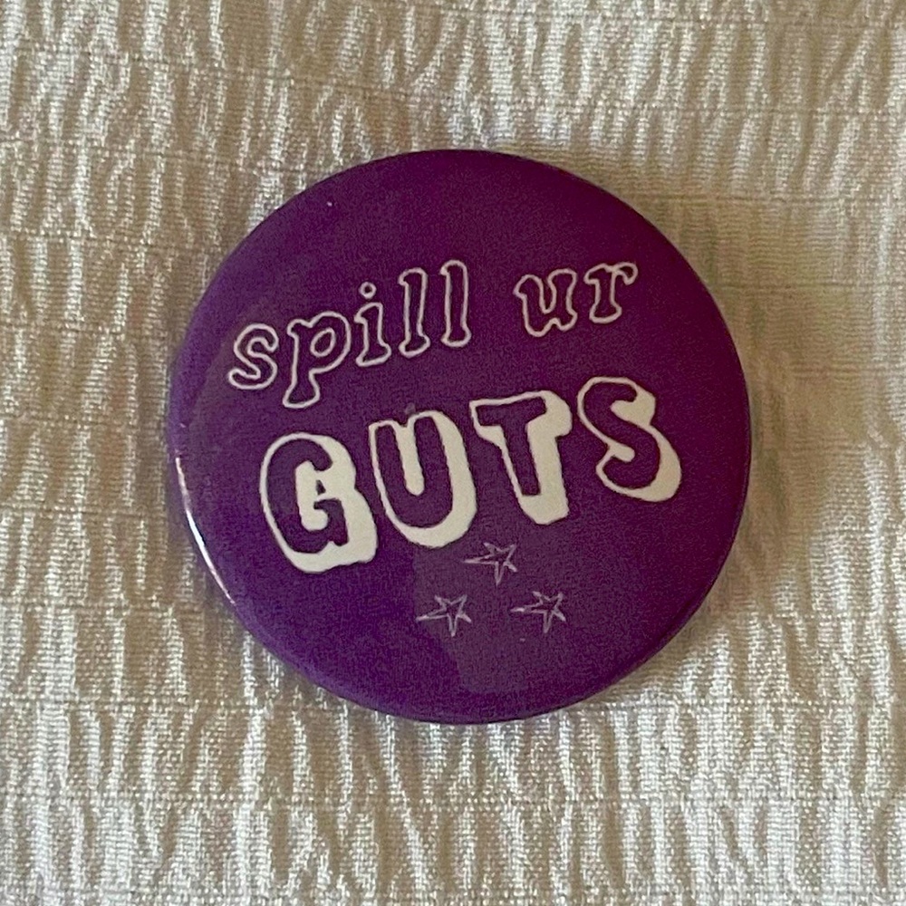 Olivia Rodrigo Guts Gallery Album Pin NYC Pop-Up Exclusive Collectible